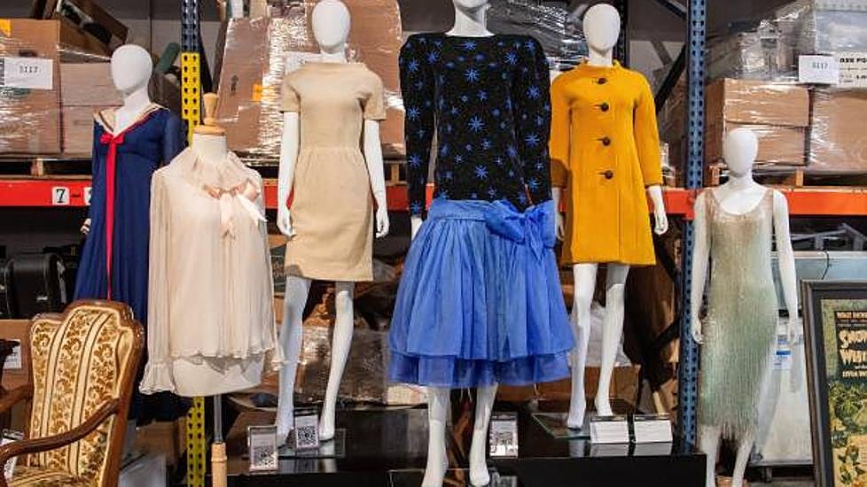 Las prendas de Diana de Gales subastadas.