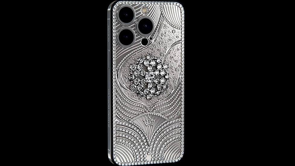 iPhone 15 Diamond Snowflake, de Graff y Caviar.