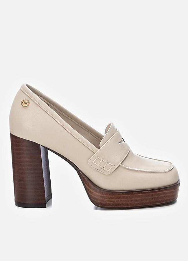 Imagen - Mocasines con tacón de Xti, 53,95 euros.