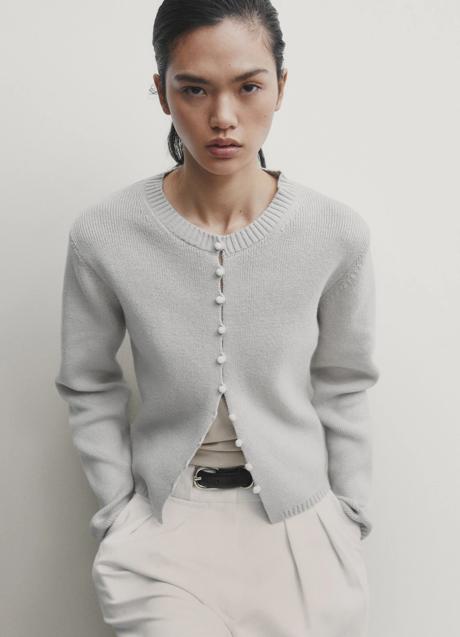 Imagen - Cárdigan de punto de Massimo Dutti (59,99 euros)