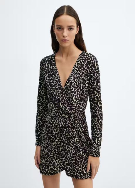 Imagen - Vestido con estampado animal de Mango (29,99 euros)