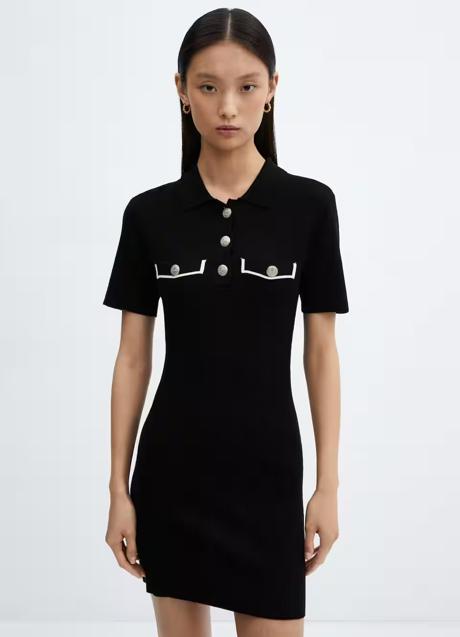 Imagen - Vestido negro de Mango (39,99 euros)