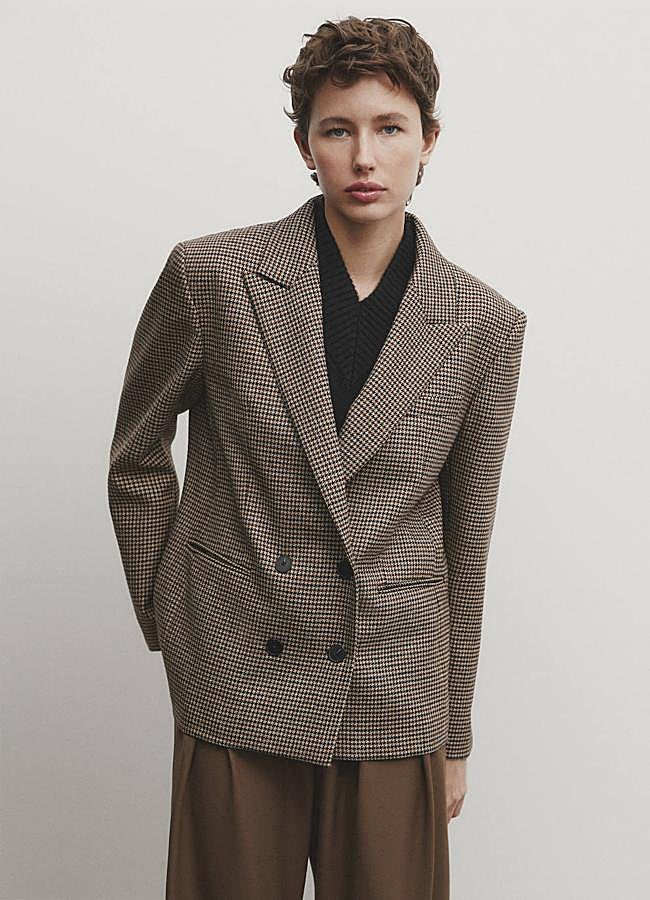 Imagen - Blazer cruzada de cuadros
