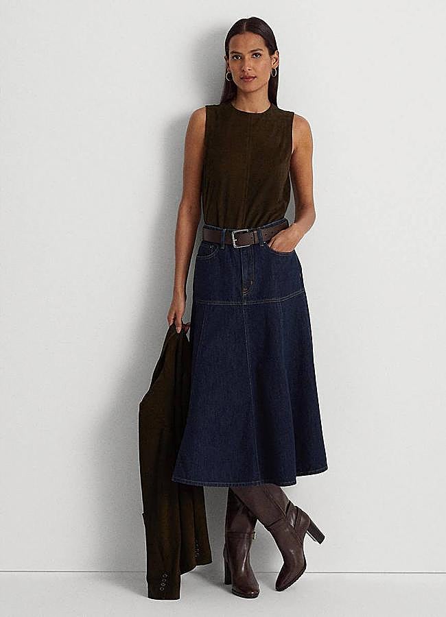 Imagen - Falda vaquera midi