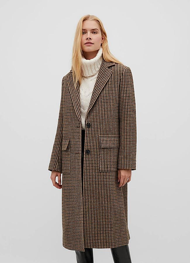 Imagen - Abrigo con estampado de cuadros