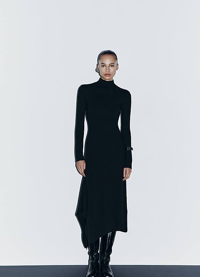 Imagen - Vestido negro de punto