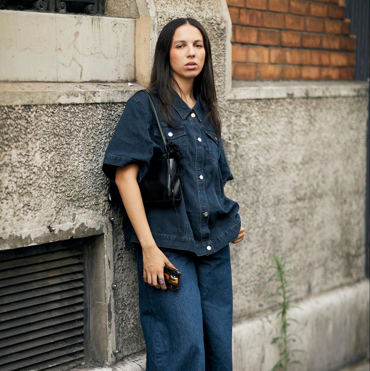 El total look denim es el uniforme de la termporada