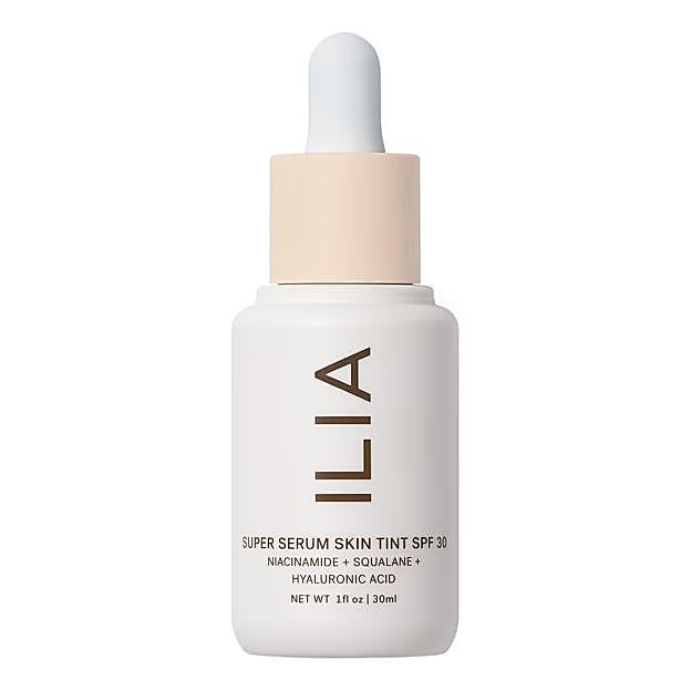 Ilia Super Serum Skin Tint SPF 30.