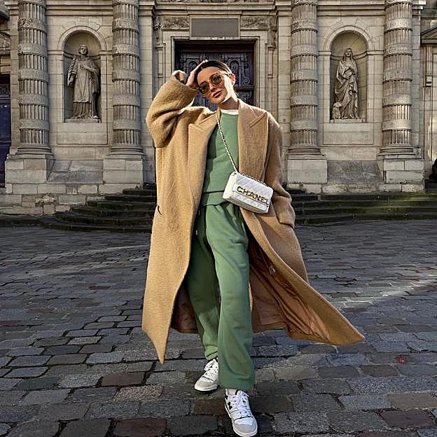 Una de las mejores combinación de color es el verde y el camel