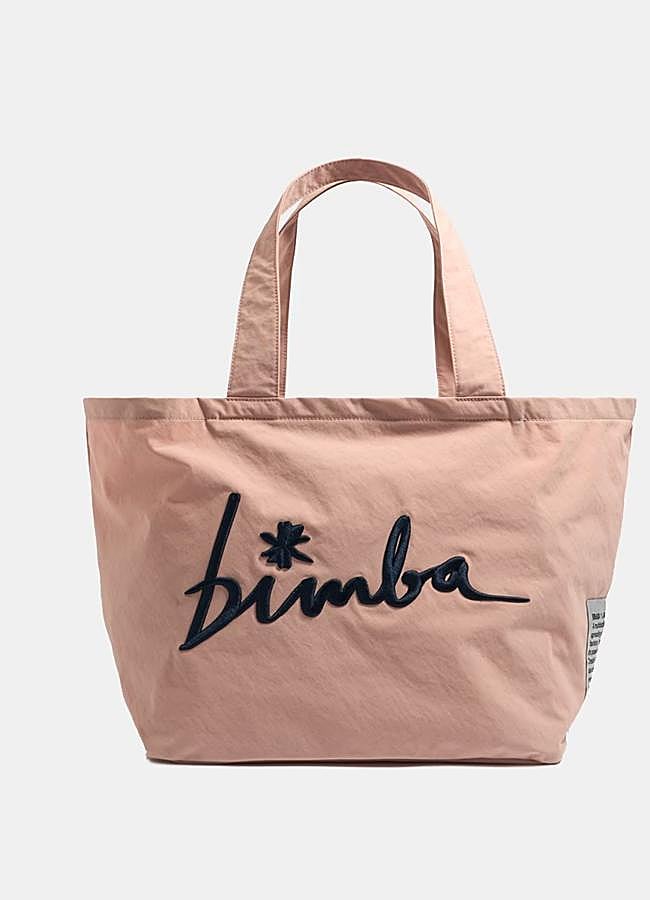 Imagen - Bimba y Lola Bolso de hombro estilo shopper rosa con cierre de cremallera, 62,50 euros.