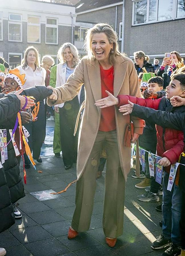 Imagen - Máxima de Holanda apuesta por el rojo / GTRES