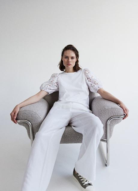 Imagen - Top blanco de H&M (17,99 euros)