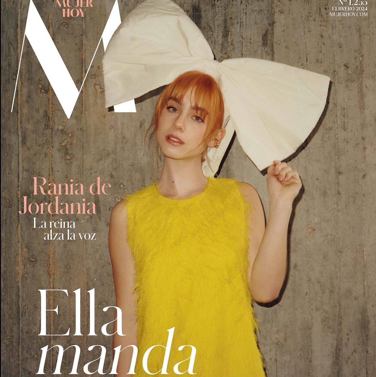 Clara Galle, protagonista del número de febrero de Mujerhoy.