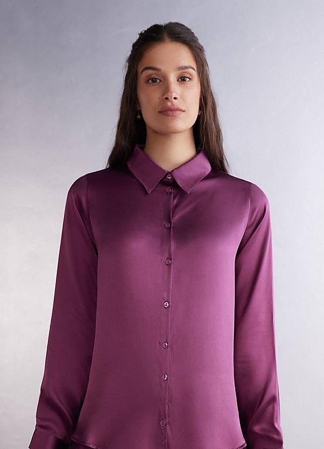 Imagen - Camisa de seda satinada