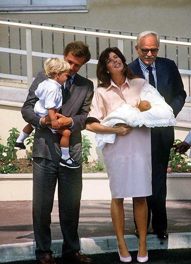 Imagen - Carolina de Mónaco y Stefano Casiraghi en la década de los ochenta. / GTRES