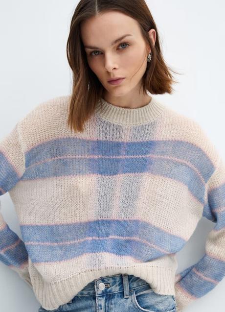 Imagen - Jersey de estampado de cuadros de Mango (29,99 euros)