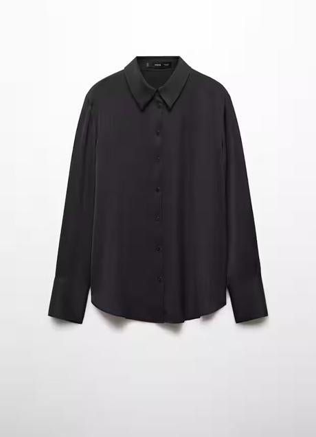 Imagen - Camisa negra de Mango (25,99 euros)