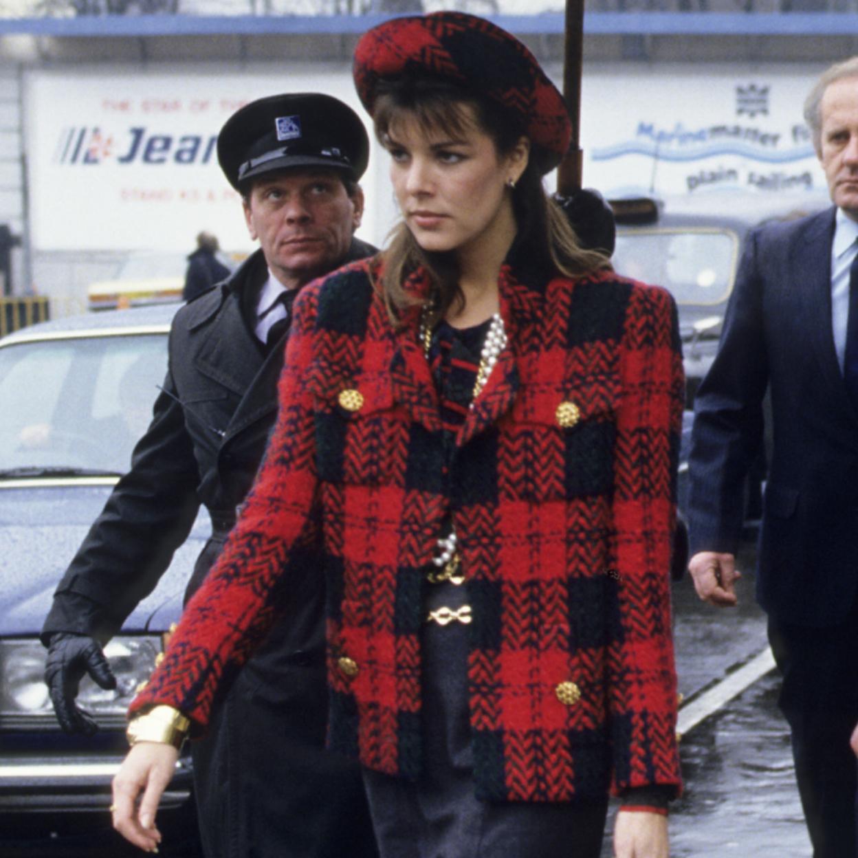 Carolina de Mónaco es todo un icono de la moda a sus 66 años. /