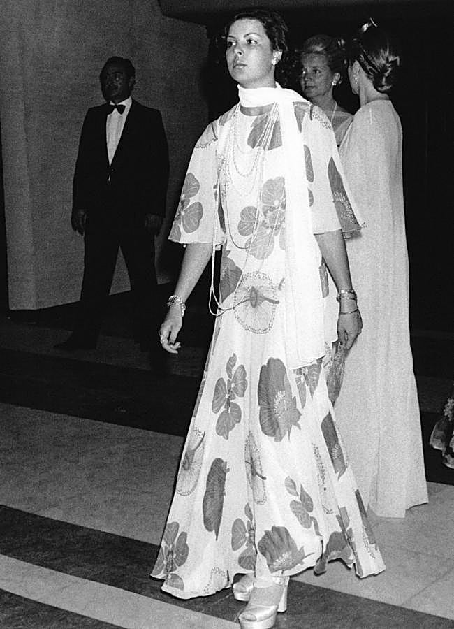Imagen - Carolina de Mónaco con un vestido boho chic. / GETTY IMAGES