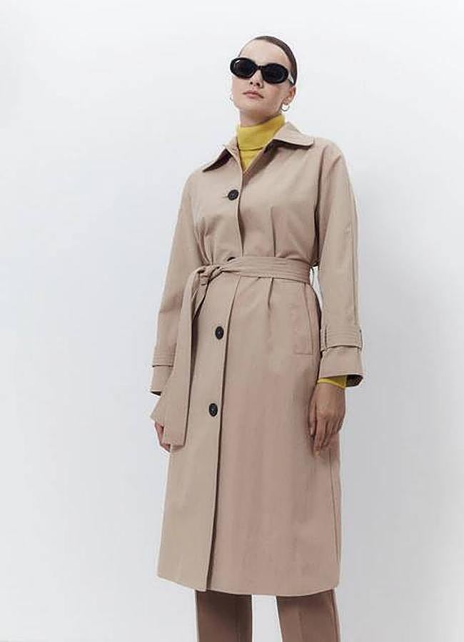 Imagen - Gabardina en tejido water repellent