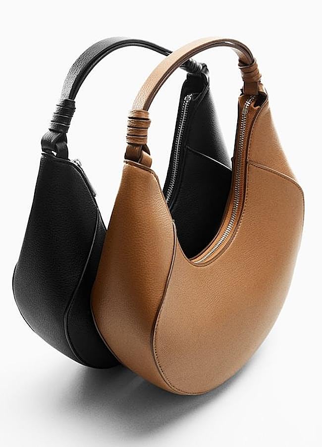 Imagen - El bolso de Mango está disponible en marrón y en negro.