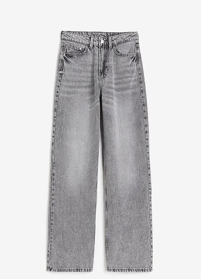 Imagen - Wide Ultra High Jeans gris, 25,99 euros.