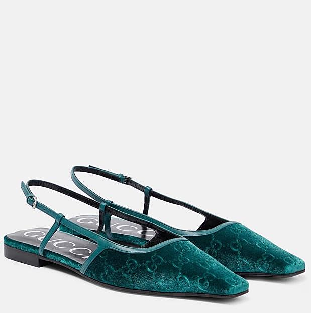 Bailarinas destalonadas de Gucci, 620 euros-