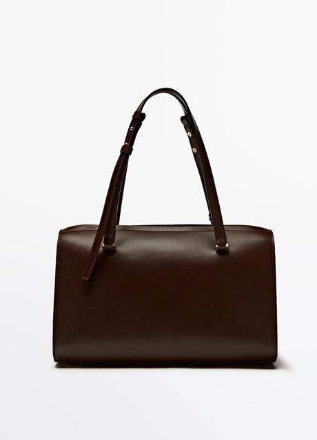 Imagen - Bolso  bowling  de Massimo Dutti (129 euros euros)
