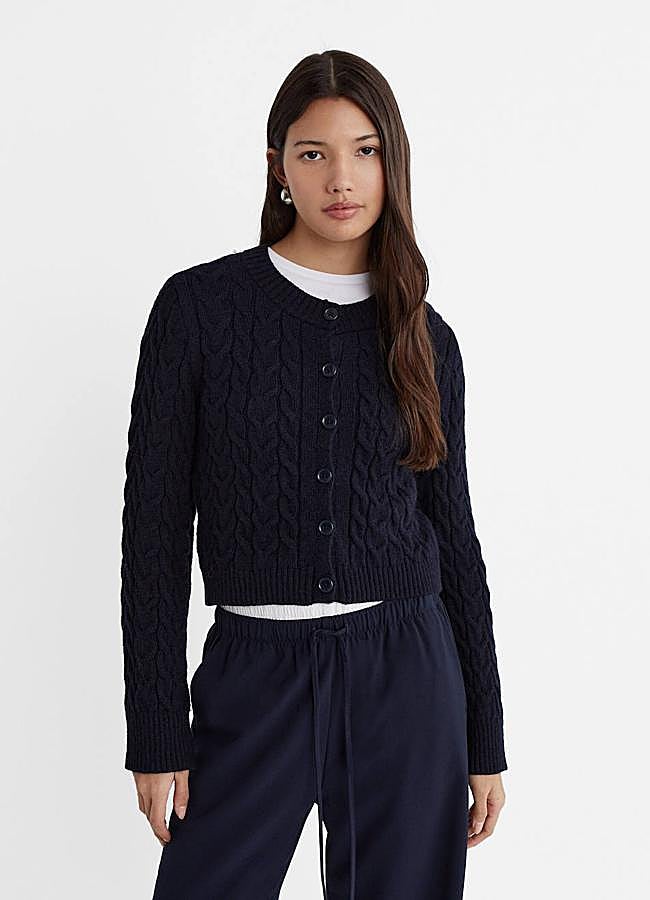 Imagen - Chaqueta de punto trenzado