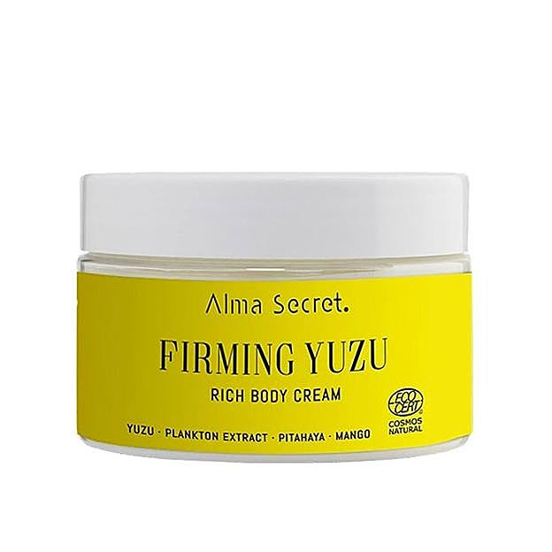 Firming Yuzu Rich Body Cream de Alma Secret. Precio: 18 euros