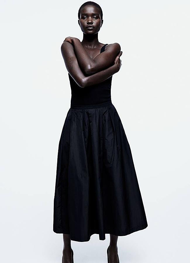 Imagen - Falda de vuelo color negro