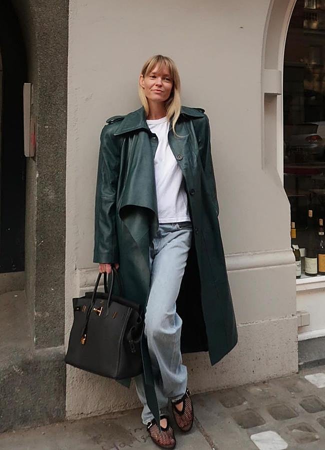 Imagen - Look con merceditas con rejilla / @_jeanettemadsen_