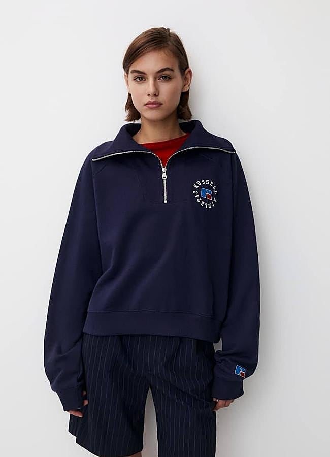 Imagen - Sudadera con cierre de cremallera en el cuello