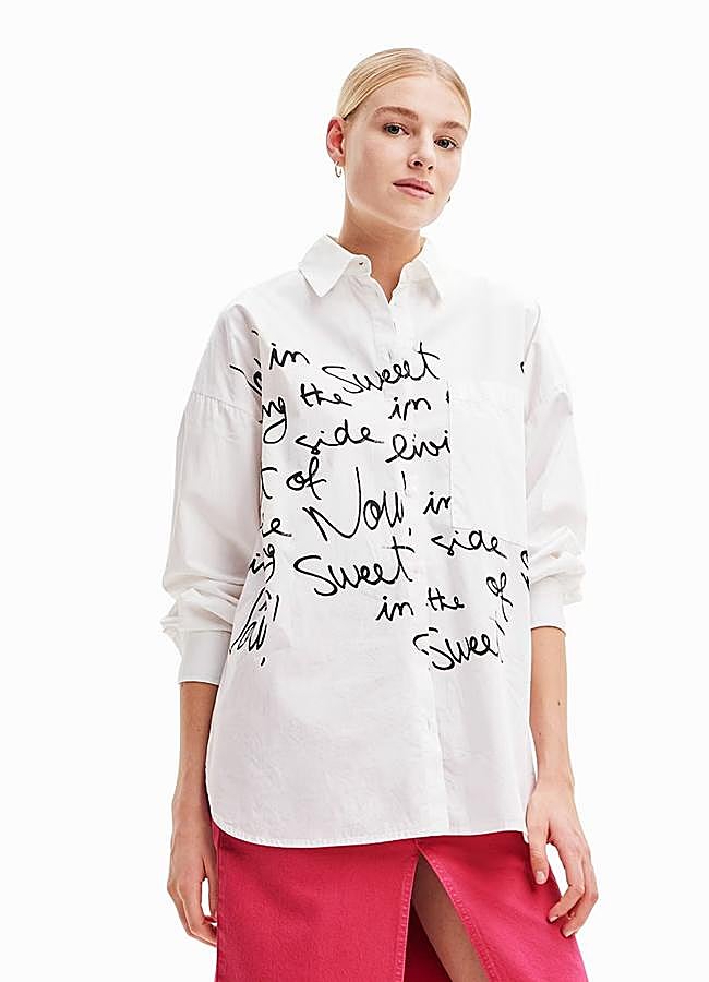 Imagen - Camisa grafiteada de Desigual, 39,97 euros.