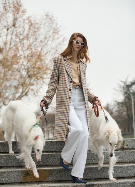 Imagen - Abrigo con estampado de cuadros de Sfera (69,99 euros)