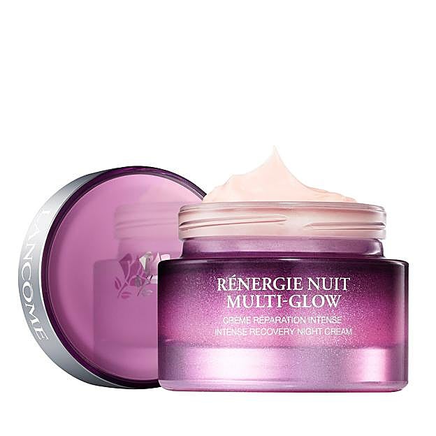 Crema de noche reparadora Rénergie Nuit Multi-glow de Lancôme.