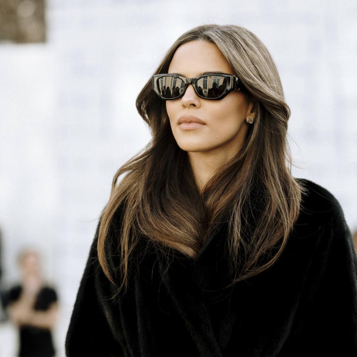 Influencer con pelo bonito