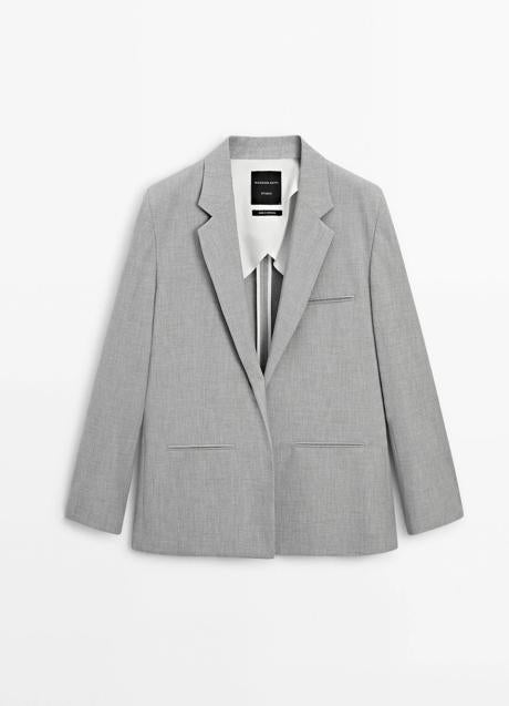 Imagen - Americana gris de Massimo Dutti (149 euros euros)