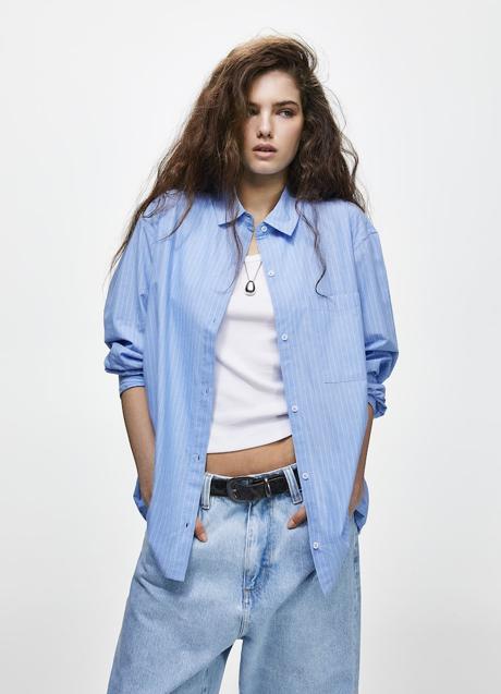 Imagen - Camisa de rayas de Pull & Bear (19,99 euros)