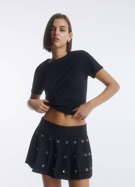 Imagen - Falda con tablas de Pull & Bear (25,99 euros)