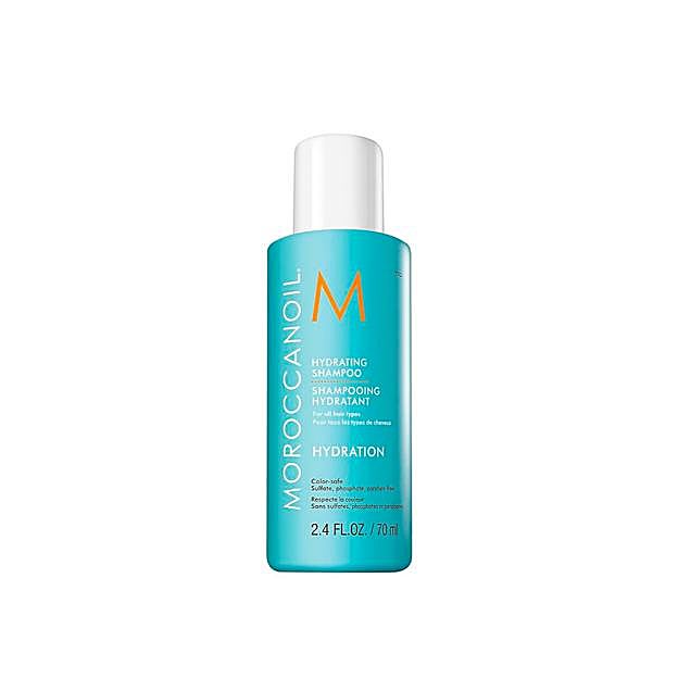 Champú hidratante con aceite de argán de Moroccanoil.