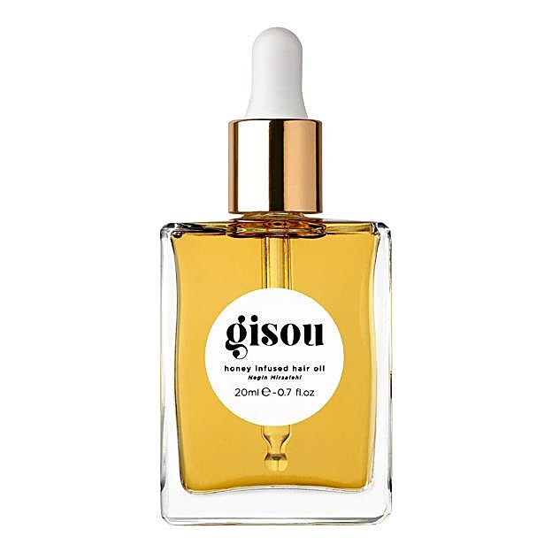 Gisou hair oil.