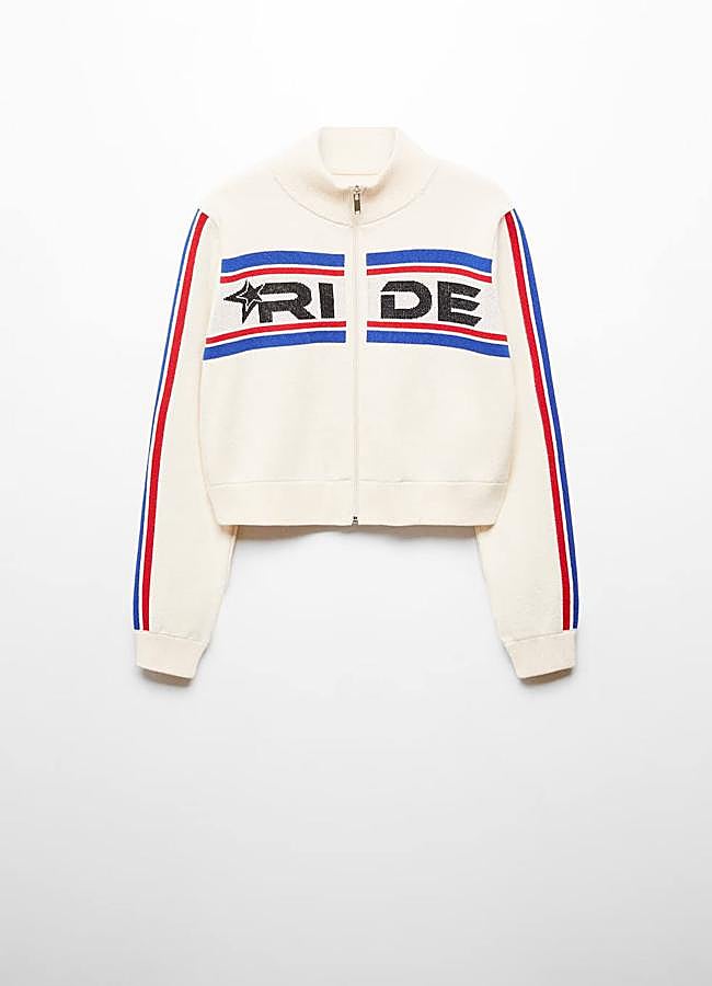 Imagen - Chaqueta de punto con cremallera viral de Mango