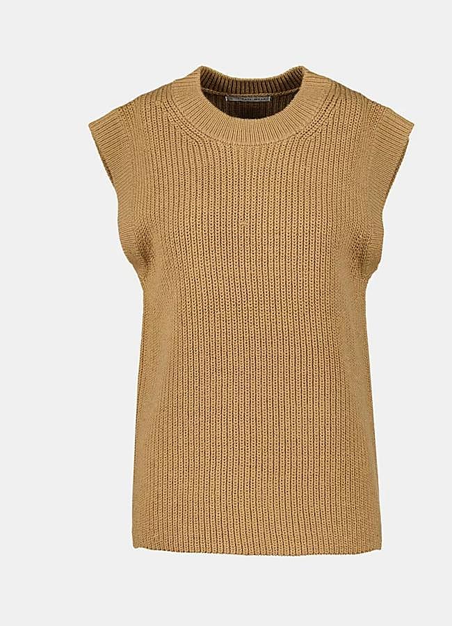 Imagen - Jersey sin mangas marrón de Easy Wear, 7,19 euros.