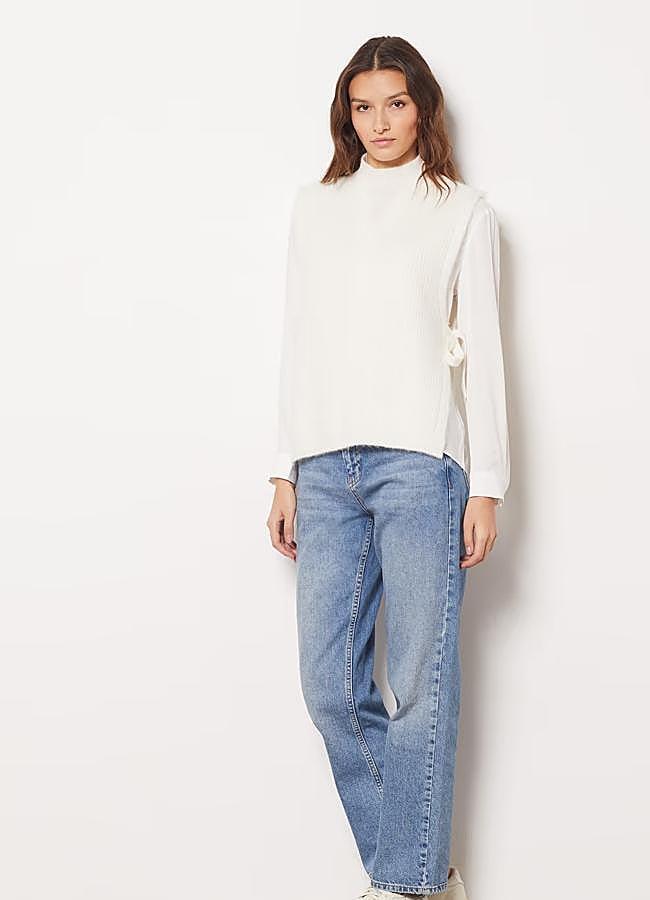 Imagen - Jersey blanco sin mangas de Etam, 39,95 euros.