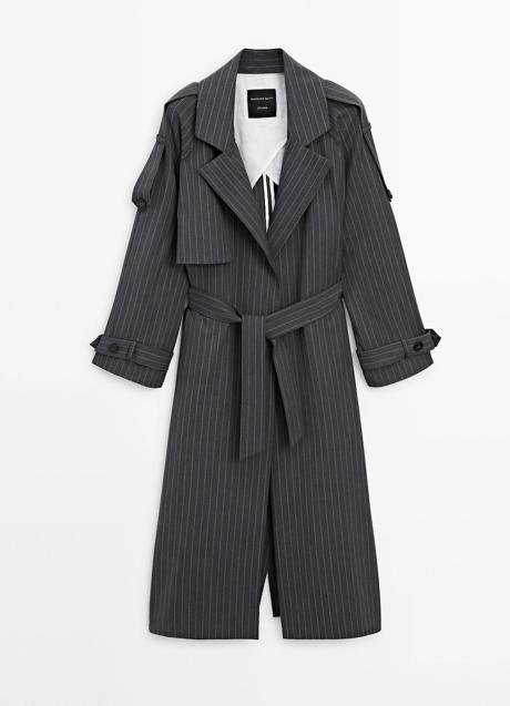 Imagen - Trench de rayas de Massimo Dutti (199 euros)