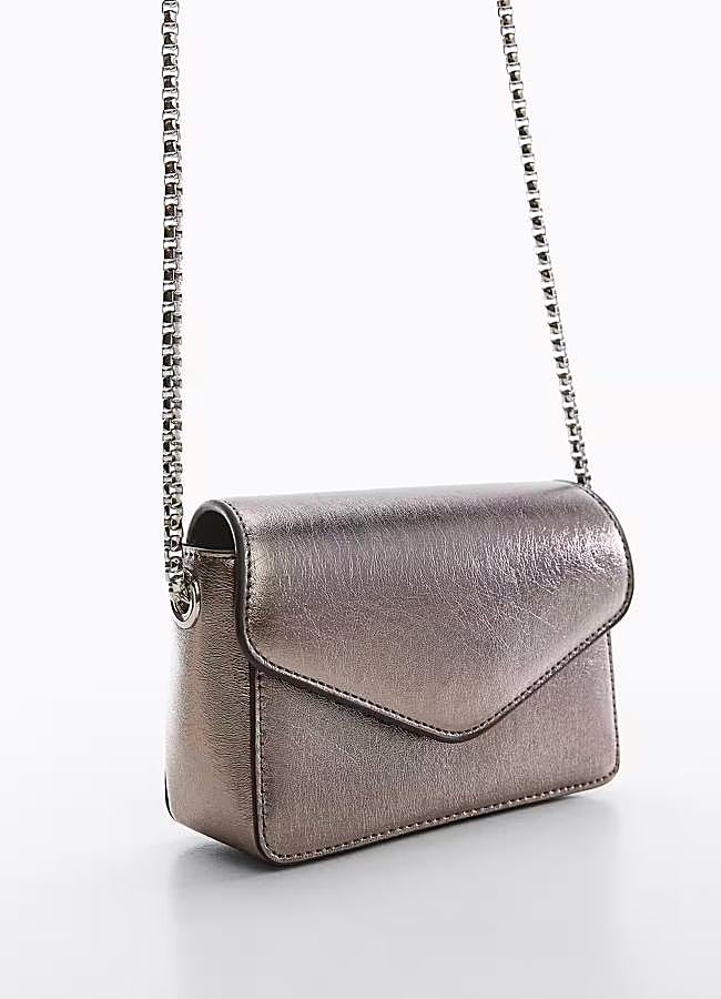 Imagen - Bolso metalizado de Mango Outlet.