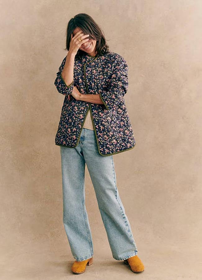 Imagen - Chaqueta de flores reversible