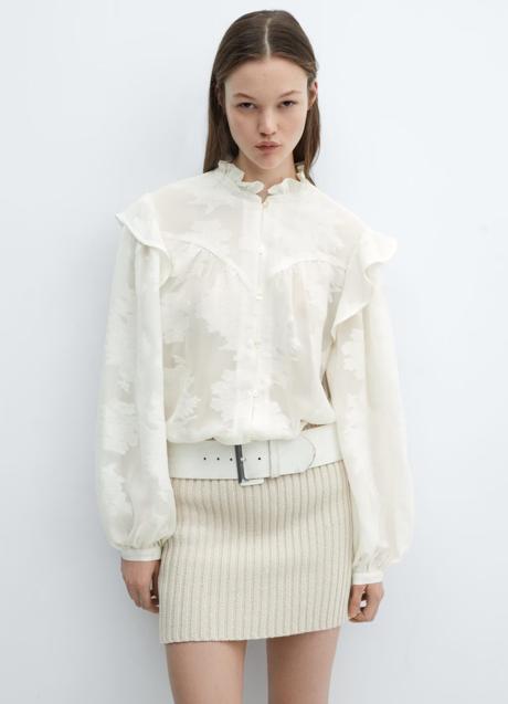 Imagen - Camisa con bordados de Mango (39,99 euros)