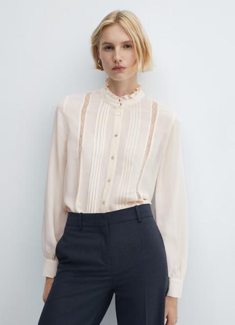Imagen - Camisa blanca de Mango (35,99 euros)